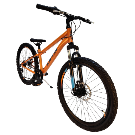 Bicicleta Copii DHS Sonic FS Disc - 24 inch, Portocaliu [1]