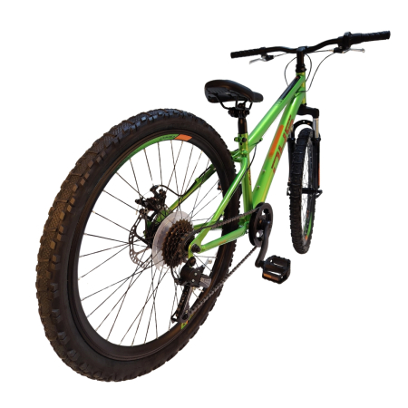Bicicleta Copii DHS Sonic FS Disc - 24 inch, Verde [2]
