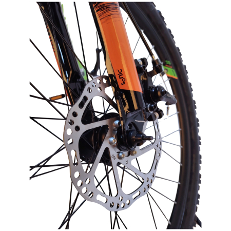 Bicicleta Copii DHS Sonic FS Disc - 24 inch, Verde [4]