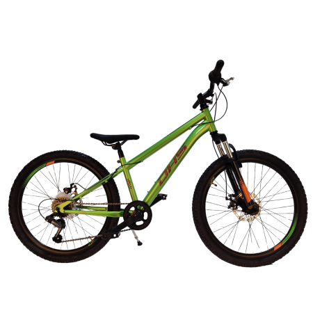 Import - Bicicleta Copii DHS Sonic FS Disc - 24 inch, Verde