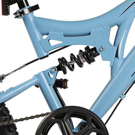 Bicicleta copii MTB-FS 20" CARPAT Alpin 2.0, cadru otel, manete RevoShift, frane V-Brake, 7 viteze, varsta 7-10 ani [9]