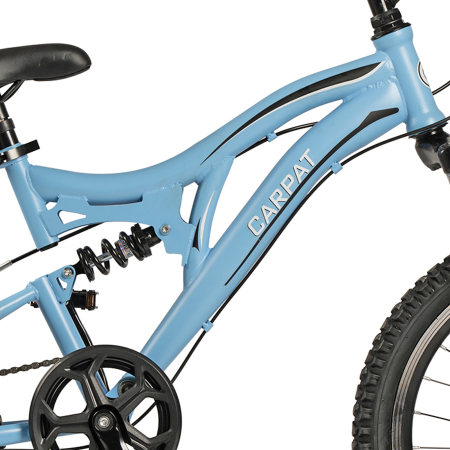 Bicicleta copii MTB-FS 20" CARPAT Alpin 2.0, cadru otel, manete RevoShift, frane V-Brake, 7 viteze, varsta 7-10 ani [11]
