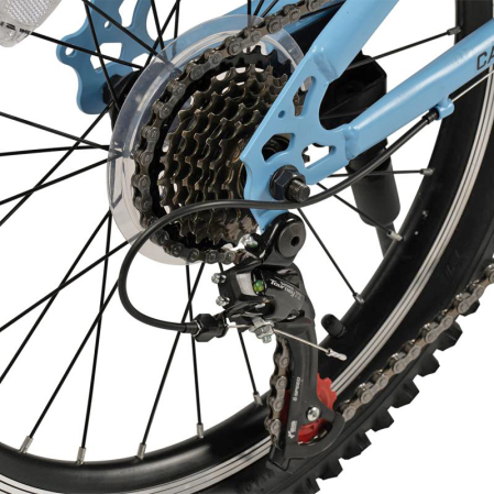 Bicicleta copii MTB-FS 20" CARPAT Alpin 2.0, cadru otel, manete RevoShift, frane V-Brake, 7 viteze, varsta 7-10 ani [8]