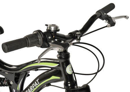 Bicicleta copii MTB-FS 20" CARPAT Alpin 2.0, cadru otel, manete RevoShift, frane V-Brake, 7 viteze, varsta 7-10 ani [5]