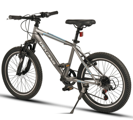 Bicicleta copii MTB-HT 20" VELORS Neptune 2.0, cadru otel, manete RevoShift, frane V-Brake, 7 viteze, varsta 7-10 ani [2]