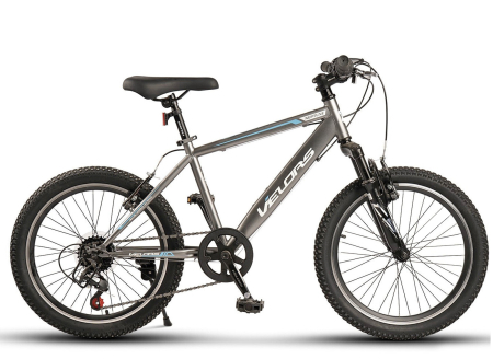Bicicleta copii MTB-HT 20" VELORS Neptune 2.0, cadru otel, manete RevoShift, frane V-Brake, 7 viteze, varsta 7-10 ani [1]