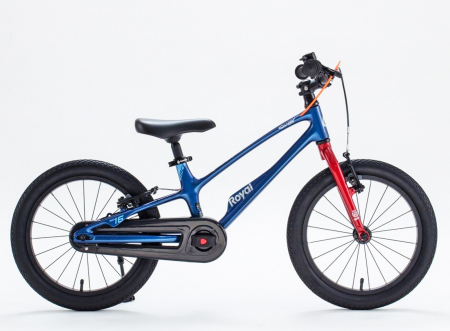 Bicicleta copii 18" ROYAL BABY EZ Space Shark, pedalier detasabil/suport picioare, varsta 5-7 ani [3]