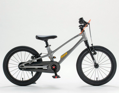 Bicicleta copii 18" ROYAL BABY EZ Space Shark, pedalier detasabil/suport picioare, varsta 5-7 ani [3]