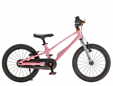 18" (varsta 5-7 ani) - Bicicleta copii 18" ROYAL BABY EZ Space Shark, pedalier detasabil/suport picioare, varsta 5-7 ani
