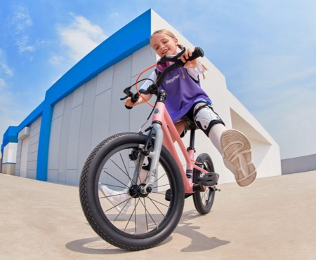 Bicicleta copii 18" ROYAL BABY EZ Space Shark, pedalier detasabil/suport picioare, varsta 5-7 ani [10]