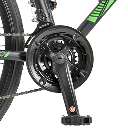 Bicicleta cross-fitness 28" VELORS Speeder RS-4, cadru otel 16", manete secventiale, frane disc, 21 viteze [5]