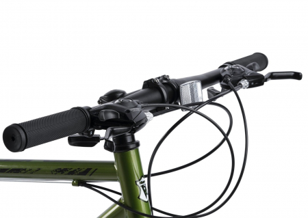 Bicicleta cross-fitness 28" VELORS Speeder RS-4, cadru otel 16", manete secventiale, frane disc, 21 viteze [4]