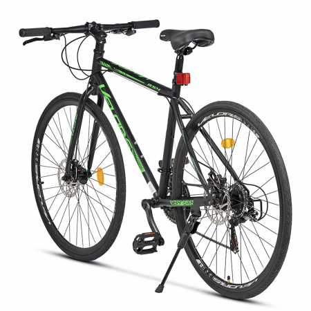 Bicicleta cross-fitness 28" VELORS Speeder RS-4, cadru otel 16", manete secventiale, frane disc, 21 viteze [2]