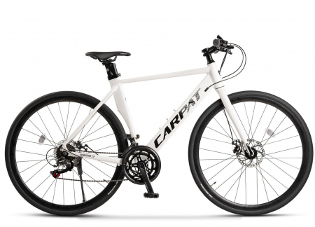 Bicicleta cross-fitness CARPAT Pathfinder 3.0, cadru aluminiu, manete index, frane disc, 14 viteze [1]