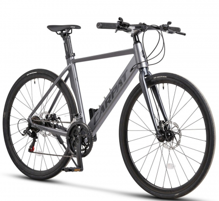 BICICLETE ORAS-TREKKING - Bicicleta cross-fitness CARPAT Pathfinder 3.0, cadru aluminiu, manete index, frane disc, 14 viteze