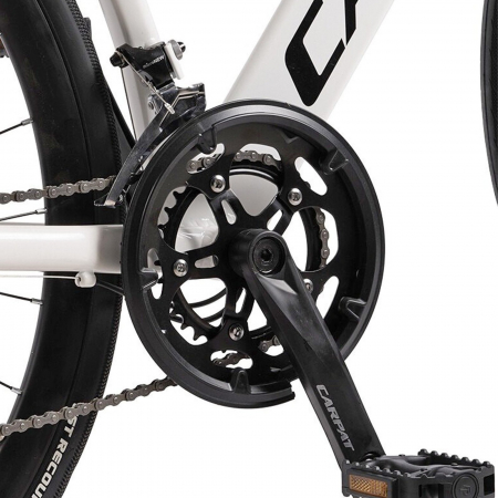 Bicicleta cross-fitness CARPAT Pathfinder 3.0, cadru aluminiu, manete index, frane disc, 14 viteze [7]