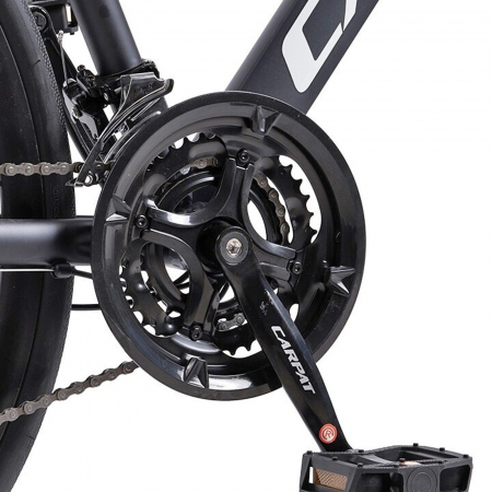 Bicicleta cross-fitness CARPAT ADVantage, cadru aluminiu, manete secventiale, frane disc, 24 viteze [6]