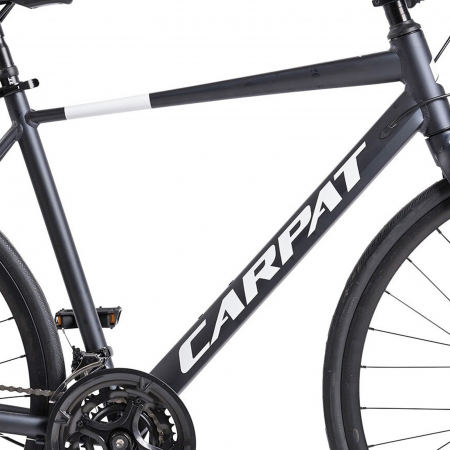 Bicicleta cross-fitness CARPAT ADVantage, cadru aluminiu, manete secventiale, frane disc, 24 viteze [9]