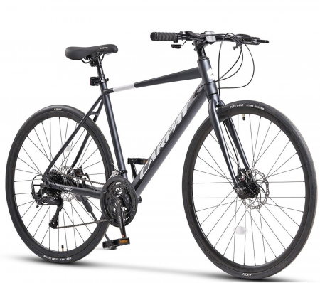 BICICLETE ORAS-TREKKING - Bicicleta cross-fitness CARPAT ADVantage, cadru aluminiu, manete secventiale, frane disc, 24 viteze