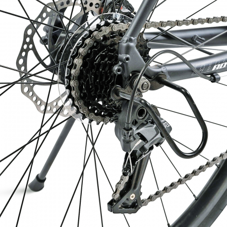 Bicicleta cross-fitness CARPAT ADVantage, cadru aluminiu, manete secventiale, frane disc, 24 viteze [7]