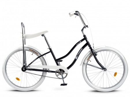 BICICLETE ORAS-TREKKING - Bicicleta Cruiser 26" CARPAT Liberta, cadru otel 21", frane V-Brake/torpedo, single speed