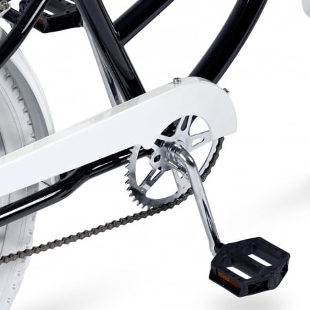 Bicicleta Cruiser 26" CARPAT Liberta, cadru otel 21", frane V-Brake/torpedo, single speed [4]