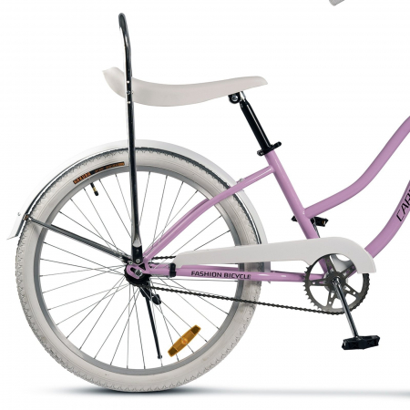 Bicicleta Cruiser 26" CARPAT Liberta, cadru otel 21", frane V-Brake/torpedo, single speed [7]