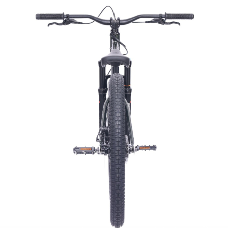 Bicicleta dirt 26" ROCK MACHINE Riff 50s, cadru otel 12", frane hidraulice, single speed, verde [6]