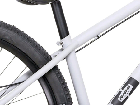 Bicicleta dirt 26" ROCK MACHINE Riff 70s, cadru otel 12", frane hidraulice, single speed, gri [14]
