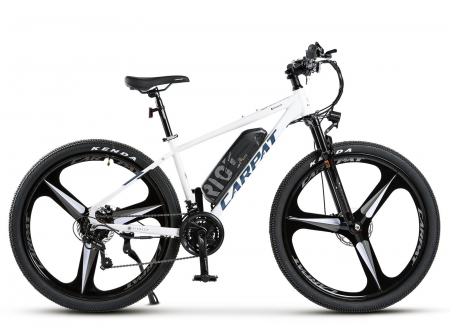 Bicicleta electrica 27.5" MTB-HT CARPAT Pioneer C27517E, cadru aluminiu, jante magneziu, manete index, frane disc, 21 viteze [1]