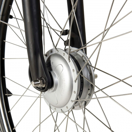 Bicicleta electrica City 28" CORWIN 28122, cadru aluminiu, manete revoshift, frane V-Brake/torpedo, 7 viteze [4]