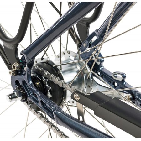 Bicicleta electrica City 28" CORWIN 28326, cadru aluminiu, frane hidraulice, 7 viteze [4]