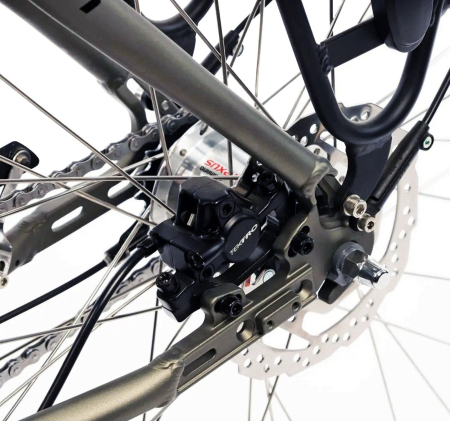 Bicicleta electrica City 28" CORWIN 28326, cadru aluminiu, frane hidraulice, 7 viteze [4]