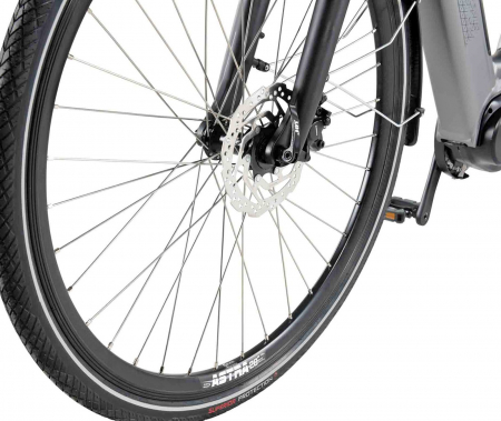 Bicicleta electrica City 28" CORWIN Elite 600+, cadru aluminiu, manete revoshift, frane hidraulice, 7 viteze [5]