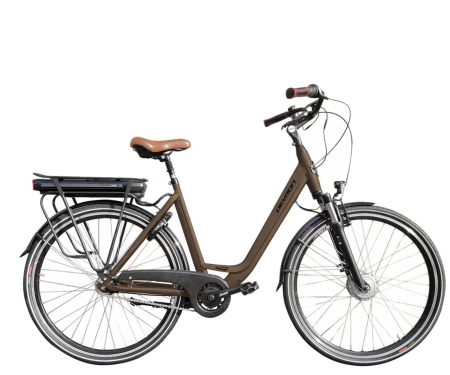 BICICLETE ELECTRICE - Bicicleta electrica City 28" DEVRON 28120 CN7, cadru aluminiu, frane V-Brake/torpedo, 7 viteze in butuc