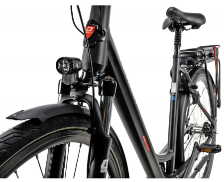 Bicicleta electrica City 28" DEVRON 28120 CN7, cadru aluminiu, frane V-Brake/torpedo, 7 viteze in butuc [4]