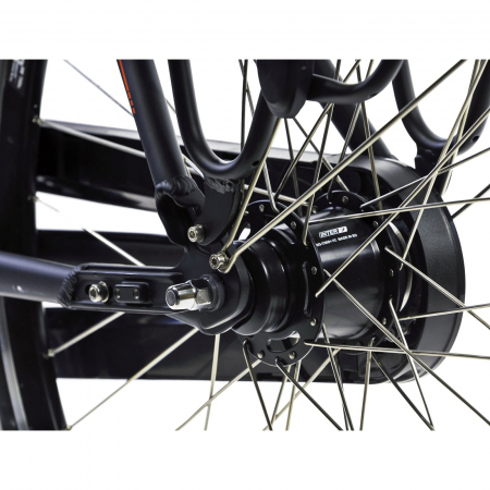 Bicicleta electrica City 28" DEVRON 28122, cadru aluminiu, frane V-Brake/torpedo, 7 viteze [3]