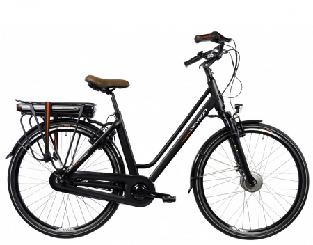 BICICLETE ELECTRICE - Bicicleta electrica City 28" DEVRON 28122, cadru aluminiu, frane V-Brake/torpedo, 7 viteze