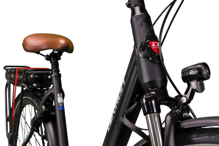 Bicicleta electrica City 28" DEVRON 28126, cadru aluminiu, frane hidraulice/torpedo, 8 viteze [4]