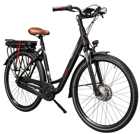BICICLETE - Bicicleta electrica City 28" DEVRON 28126, cadru aluminiu, frane hidraulice/torpedo, 8 viteze