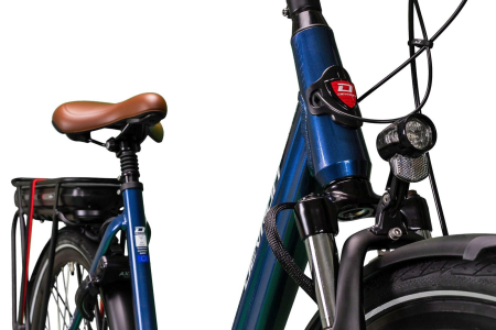 Bicicleta electrica City 28" DEVRON 28126, cadru aluminiu, frane hidraulice/torpedo, 8 viteze [4]