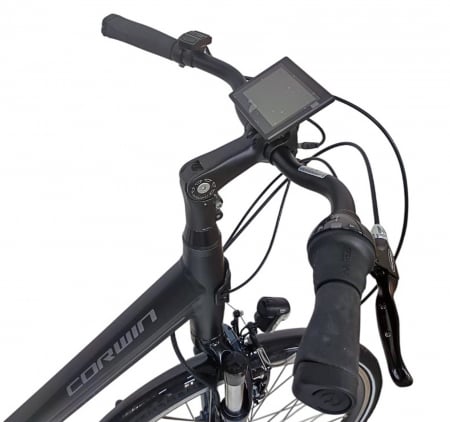Bicicleta electrica oras 28" CORWIN 28320, cadru aluminiu, frane hidraulice, 7 viteze [3]