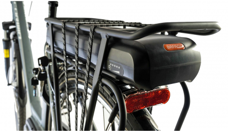 Bicicleta electrica City 28" CORWIN 28328, cadru aluminiu 19.5", frane V-Brake, 7 viteze, negru [8]