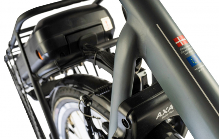 Bicicleta electrica City 28" CORWIN 28328, cadru aluminiu 19.5", frane V-Brake, 7 viteze, negru [6]