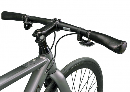 Bicicleta electrica Fixie DEVRON 28165, cadru aluminiu 21", frane hidraulice, single speed, gri [4]