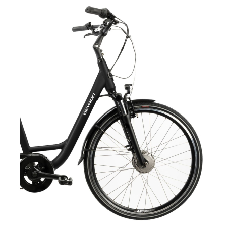 Bicicleta electrica Devron 28220 - 28 inch, Vbrake, M, Negru [3]