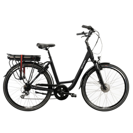 BICICLETE ELECTRICE - Bicicleta electrica Devron 28220 - 28 inch, Vbrake, M, Negru
