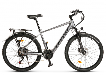Bicicleta electrica City 26" CARPAT Almighty C26518E, cadru aluminiu, manete index, frane disc, 7 viteze [1]