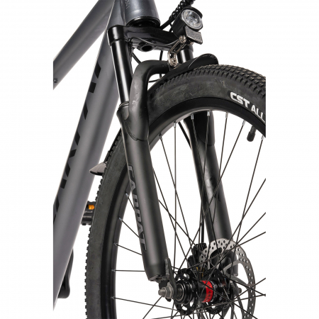 Bicicleta electrica City 26" CARPAT Almighty C26518E, cadru aluminiu, manete index, frane disc, 7 viteze [3]