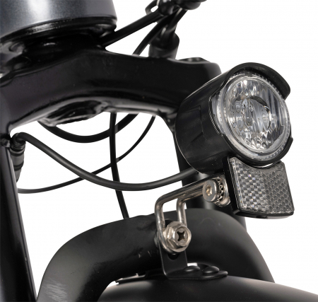 Bicicleta electrica City 26" CARPAT Almighty C26518E, cadru aluminiu, manete index, frane disc, 7 viteze [7]